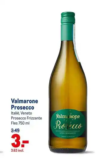 Makro Valmarone Prosecco Italië, Veneto Prosecco Frizzante aanbieding