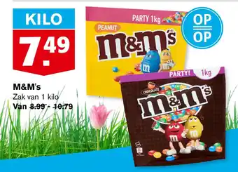 Hoogvliet M&m's aanbieding