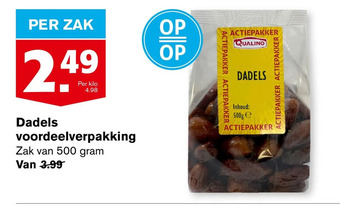 Hoogvliet Dadels voordeelverpakking aanbieding