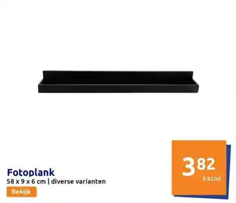 Action Fotoplank aanbieding