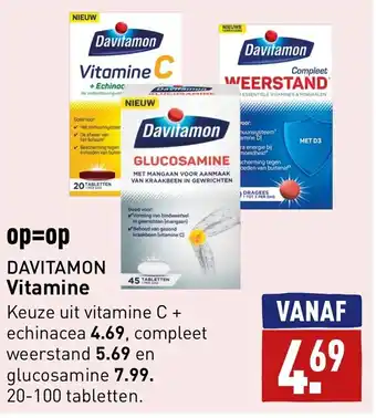 ALDI Davitamon vitamine aanbieding