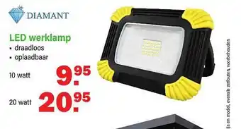 Van Cranenbroek Diamant led werklamp aanbieding