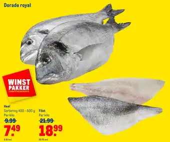 Makro Dorade royal aanbieding