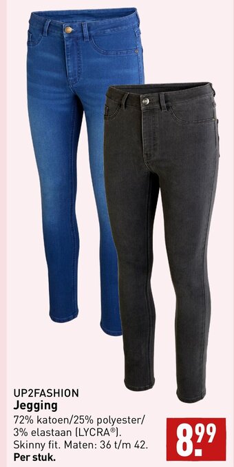 ALDI UP2fashion jegging aanbieding