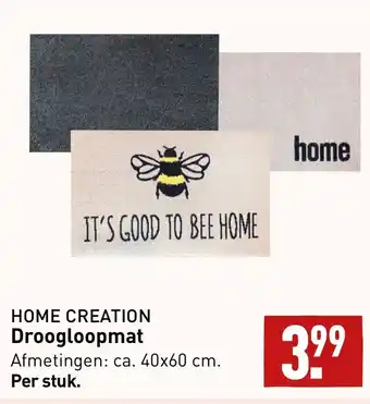 ALDI Home creation droogloopmat aanbieding