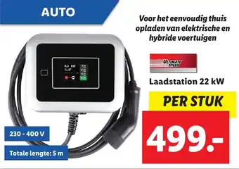 Lidl Laadstation 22 kW aanbieding