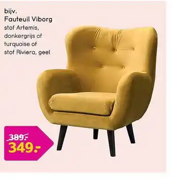 Leen Bakker Fauteuil viborg aanbieding