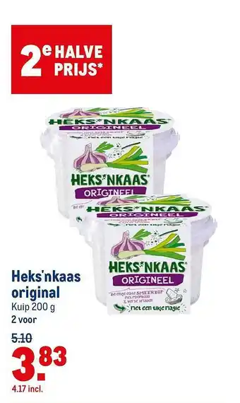 Makro Heks'nkaas Original aanbieding