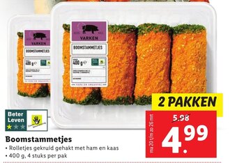 Lidl Boomstammetjes 400G aanbieding