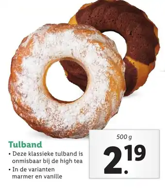 Lidl Tulband 500G aanbieding