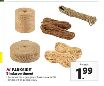 Lidl Parkside Bindassortiment aanbieding