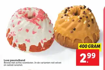 Lidl Luxe paastulband 400 g aanbieding