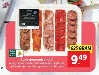 Lidl Luxe gourmetschotel 625 gram aanbieding