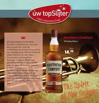 uw topSlijter Southern comfort whiskeylikeur aanbieding