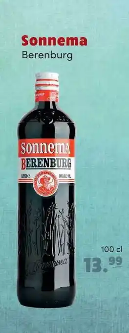 uw topSlijter Sonnema berenburg aanbieding