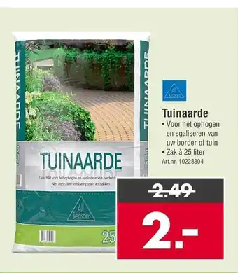 Enorm Tuinaarde aanbieding