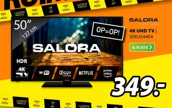 Expert SALORA 4K UHD TV aanbieding