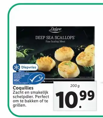 Lidl Coquilles 200 g aanbieding