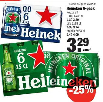 ALDI Helneken 6-pack aanbieding