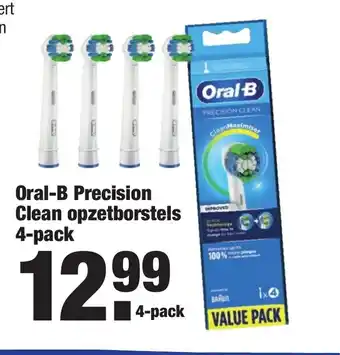 ALDI Oral-b precision clean opzetborstels aanbieding