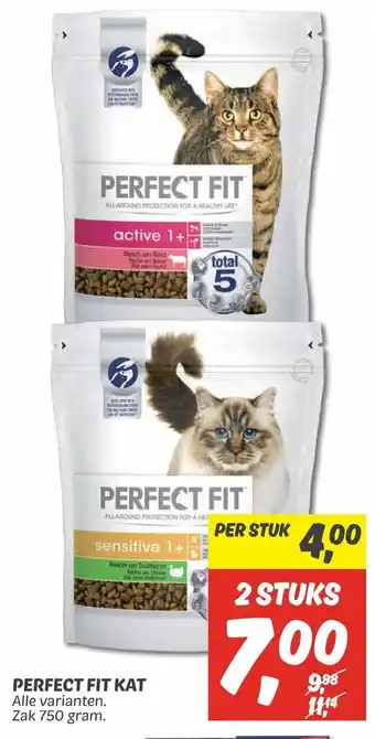 Dekamarkt Perfect fit kat 750g aanbieding