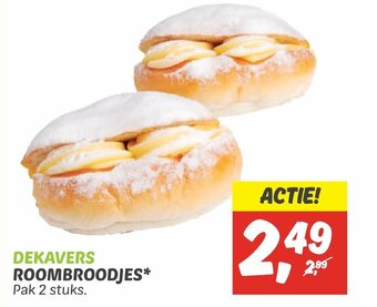 Dekamarkt Roombroodjes aanbieding