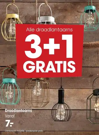 Kwantum Draadlantaarns aanbieding