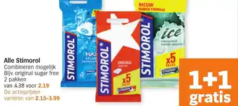 Albert Heijn Alle Stimorol aanbieding