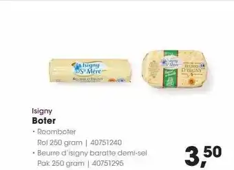 HANOS Isigny boter aanbieding