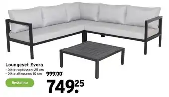 GAMMA Loungeset evora aanbieding