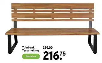 GAMMA Tuinbank terschelling aanbieding