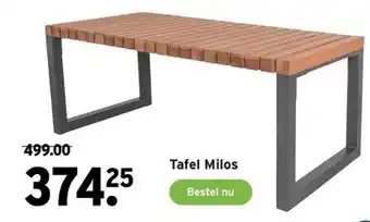 GAMMA Tafel milos aanbieding