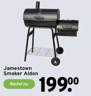 GAMMA Jamestown smoker aldon aanbieding