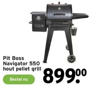 GAMMA Pit boss navigator 550 hout pellet grill aanbieding
