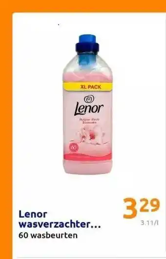 Action Lenor wasverzachter aanbieding