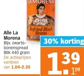 Albert Heijn Alle La Morena 440g aanbieding