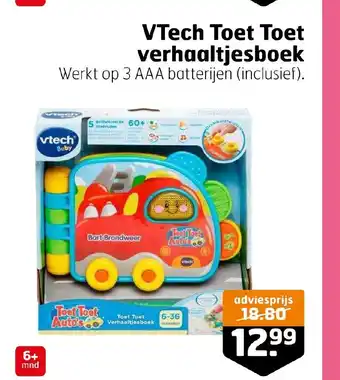 Trekpleister VTech Toet Toet verhaaltjesboek aanbieding