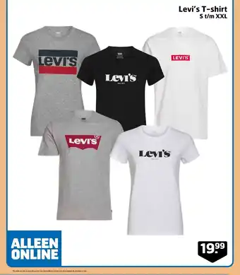 Trekpleister Levi's T-shirt S t/m XXL aanbieding