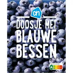 Albert Heijn Ah doosje met blauwe bessen aanbieding