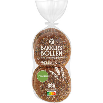 Albert Heijn Ah bakkersbol volkoren aanbieding