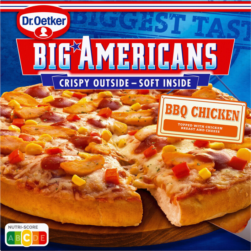 Dr Oetker Big American Pizza Bbq Chicken