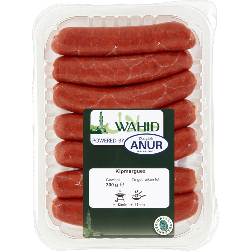Wahid halal kipmerguez aanbieding bij Albert Heijn