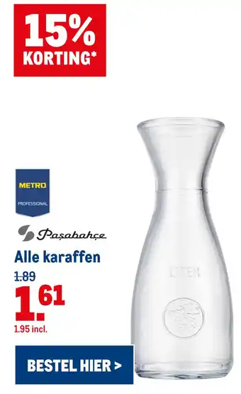 Makro Alle karaffen aanbieding