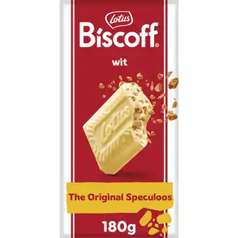 Albert Heijn Lotus biscoff speculoos witte chocolade aanbieding