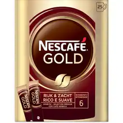 Albert Heijn Nescafé gold rijk & zacht oploskoffie aanbieding