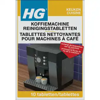 Albert Heijn Hg koffiemachine reinigingstabletten aanbieding