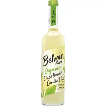 Albert Heijn Belvoir elderflower cordial bio aanbieding