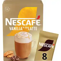 Albert Heijn Nescafé gold vanilla latte oploskoffie aanbieding