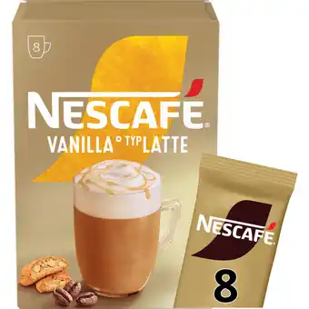 Albert Heijn Nescafé gold vanilla latte oploskoffie aanbieding