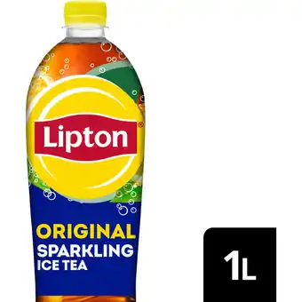Albert Heijn Lipton ice tea sparkling original aanbieding